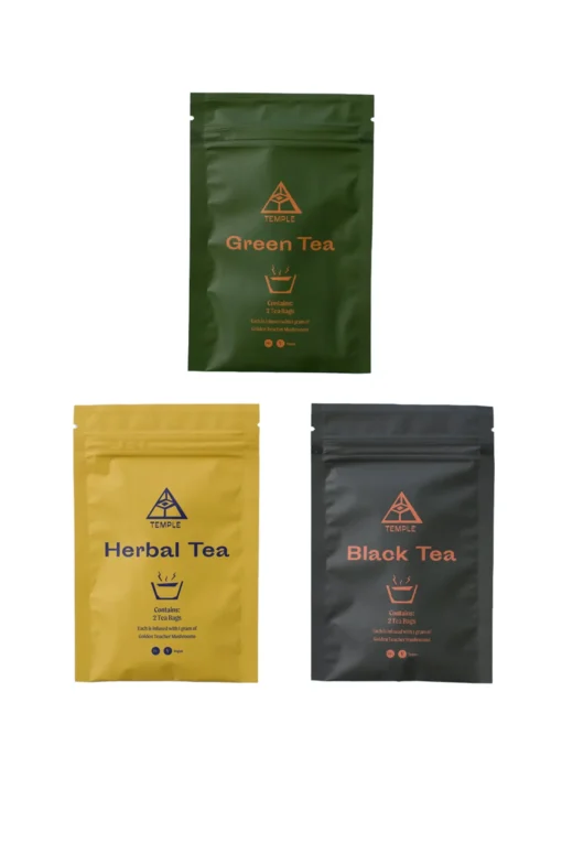 Temple Magic Mushroom Tea Trifecta 3 Pack Product 1 jpg