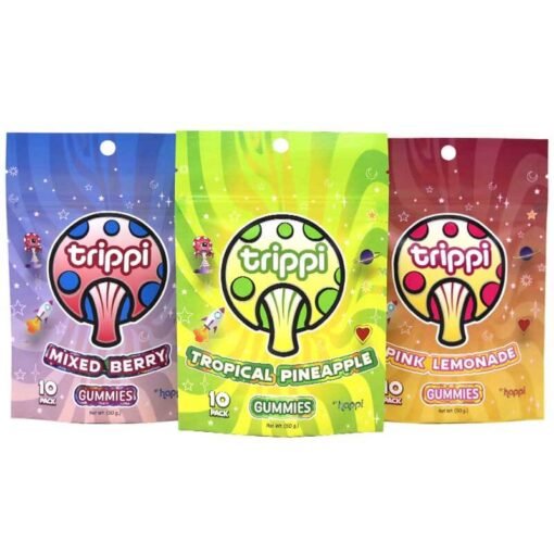 rc upload 1676590899895 2 Happi Trippi Shroom Gummies 500mg 10 Pack 1